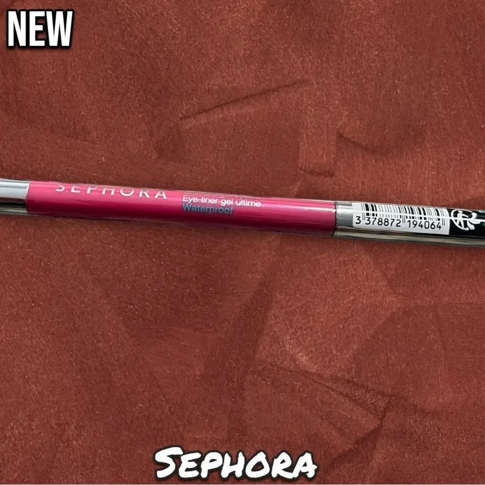 New Sealed SEPHORA COLLECTION Ultimate Gel Waterproof Eyeliner Pencil - 33 fuch